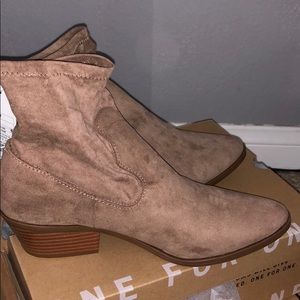 taupe sock boots